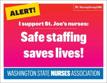 Safe Staffing Saves Lives SJMC