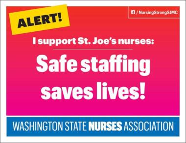 Safe Staffing Saves Lives SJMC