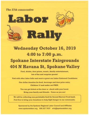 Labor rally