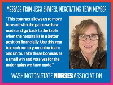 WD message from Jessi Shaffer