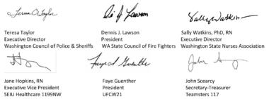 First responder sigs