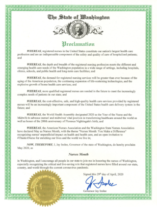 200502 inslee nurses month news