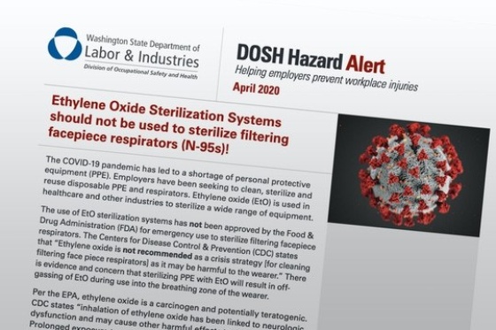 Etyhl oxide alert