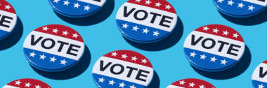 Vote buttons strip