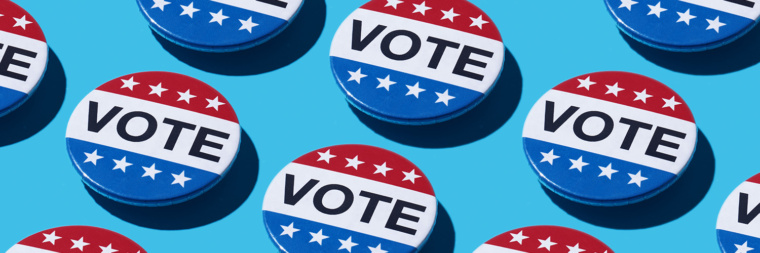 Vote buttons strip