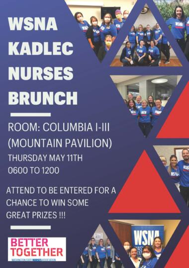 Kadlec Nurses week Brunch 1