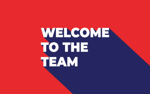 Welcome to the team