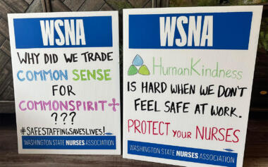 Vm picket signs