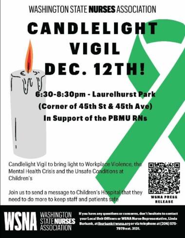 Vigil flyer