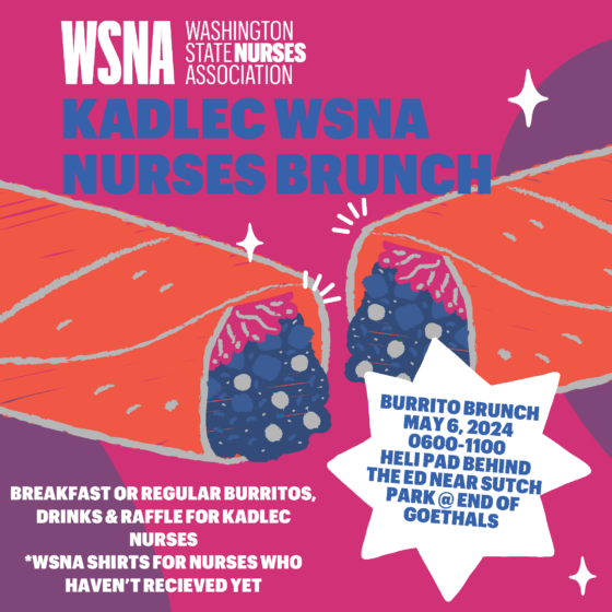 Kadlec WSNA Nurses brunch 2024