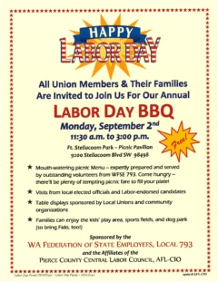 Flyer Labor Day Picnic 2024