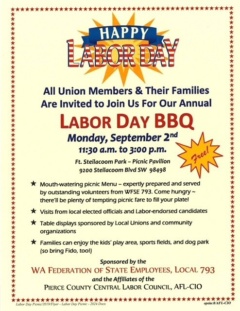 PCCLC Labor Day Picnic Flier