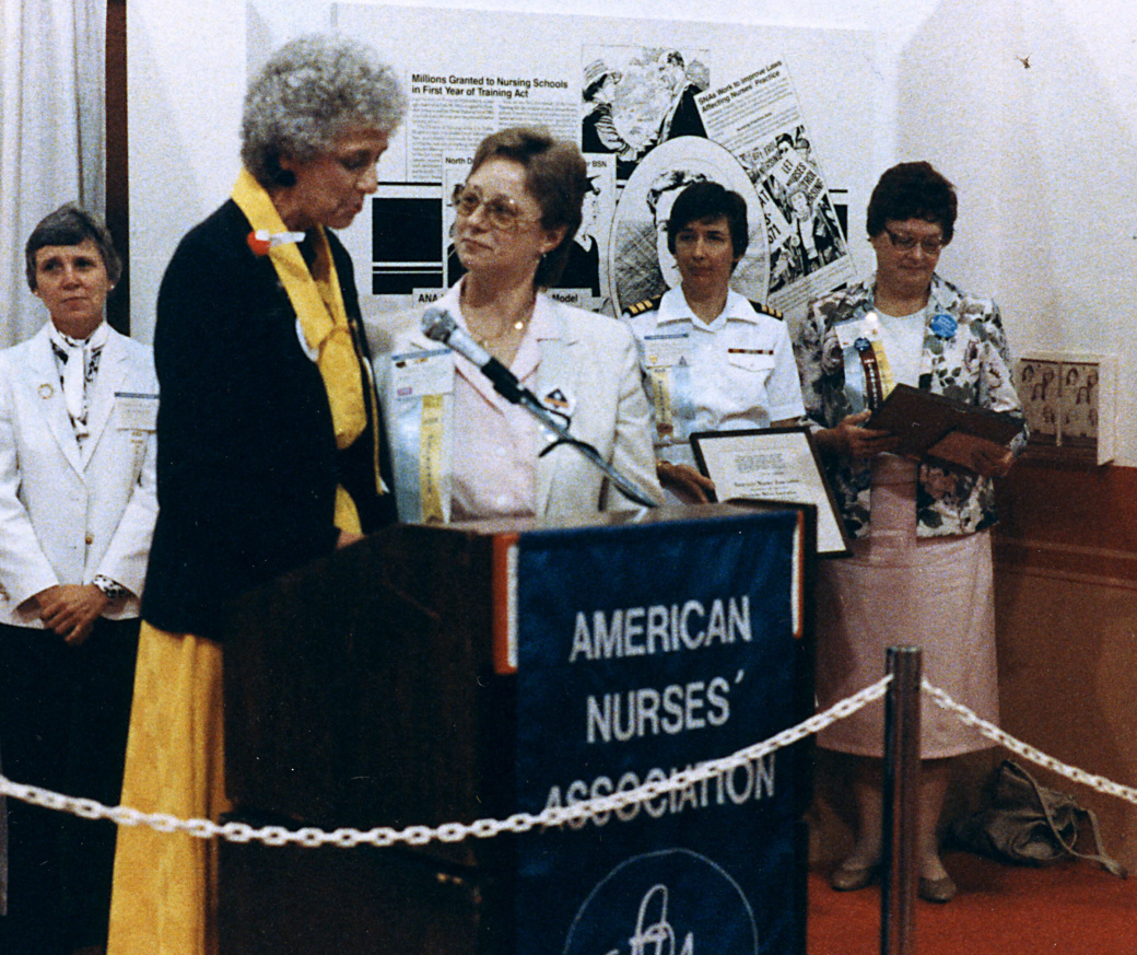 Eunice cole with donna poole