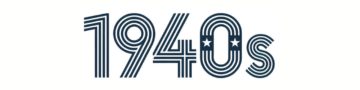 History banner 1940s