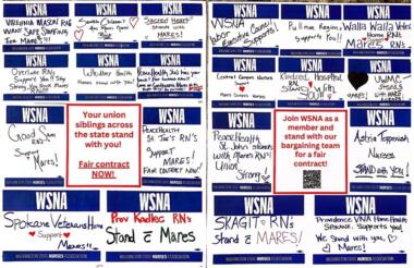 Support signs