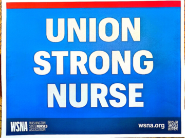 Union strong nurse