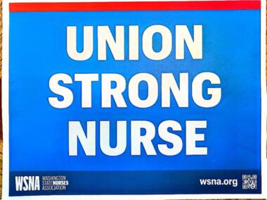 Union strong nurse