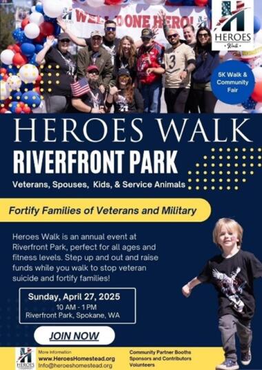 Heroes walk