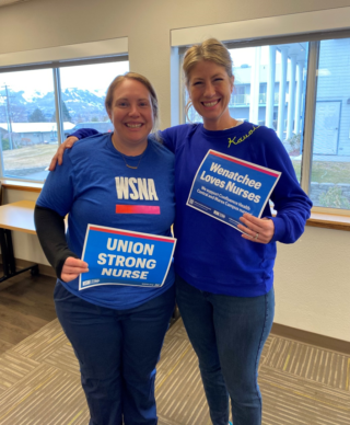 Caitlin and Gretchen