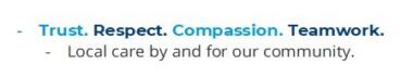 Trust respect compassion teamwork