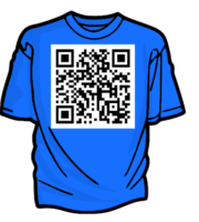 Tshirt qr code