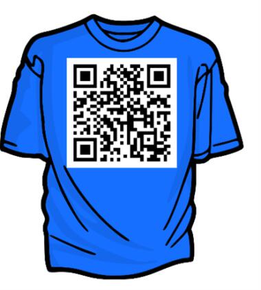 Tshirt qr code