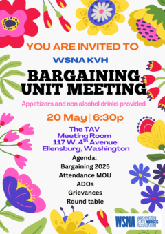 KVH Bargaining Unit Meeting May 2025