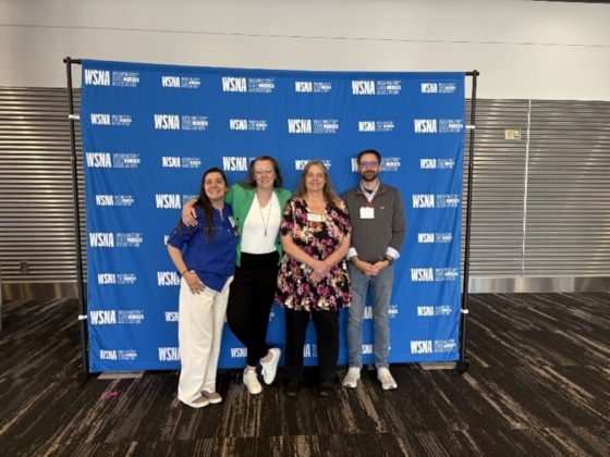 Holy family leaders at convention