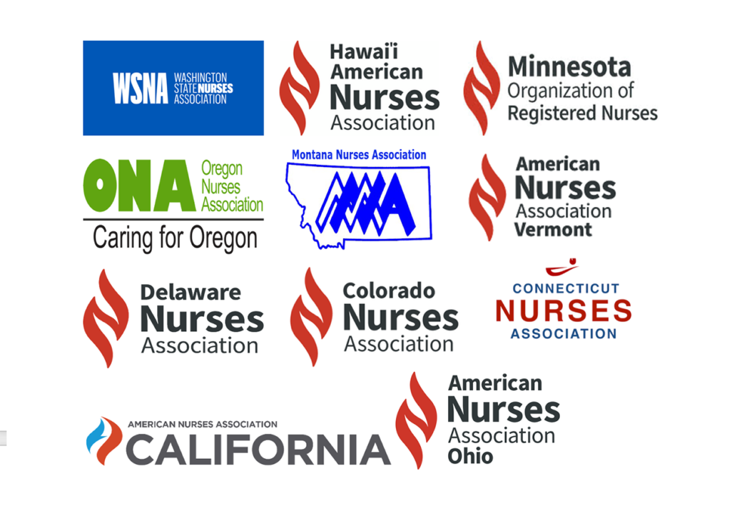 Nurse association logos