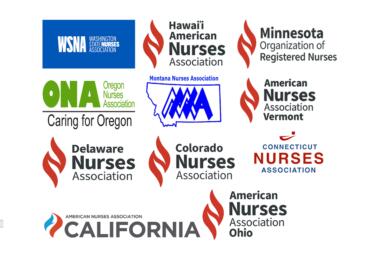 Nurse association logos