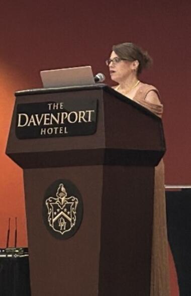 Kathleen at IENA