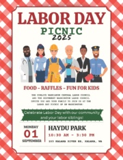 Labor Day Picnic Flyer 2025 Page 1