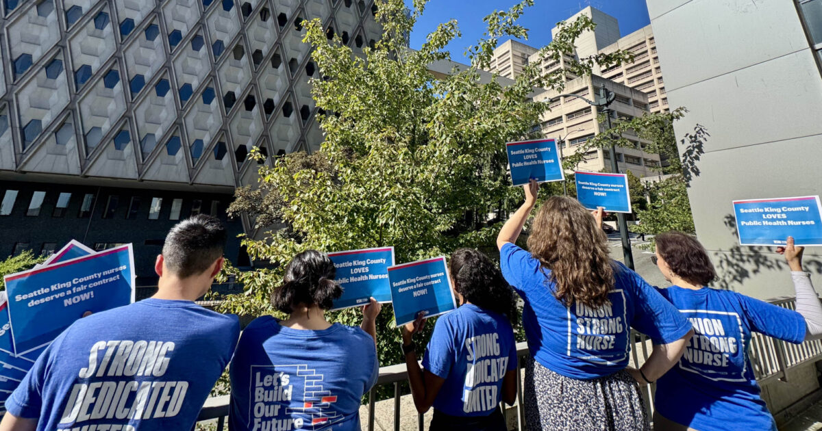 King County public health nurses to rally Sept. 27 - WSNA