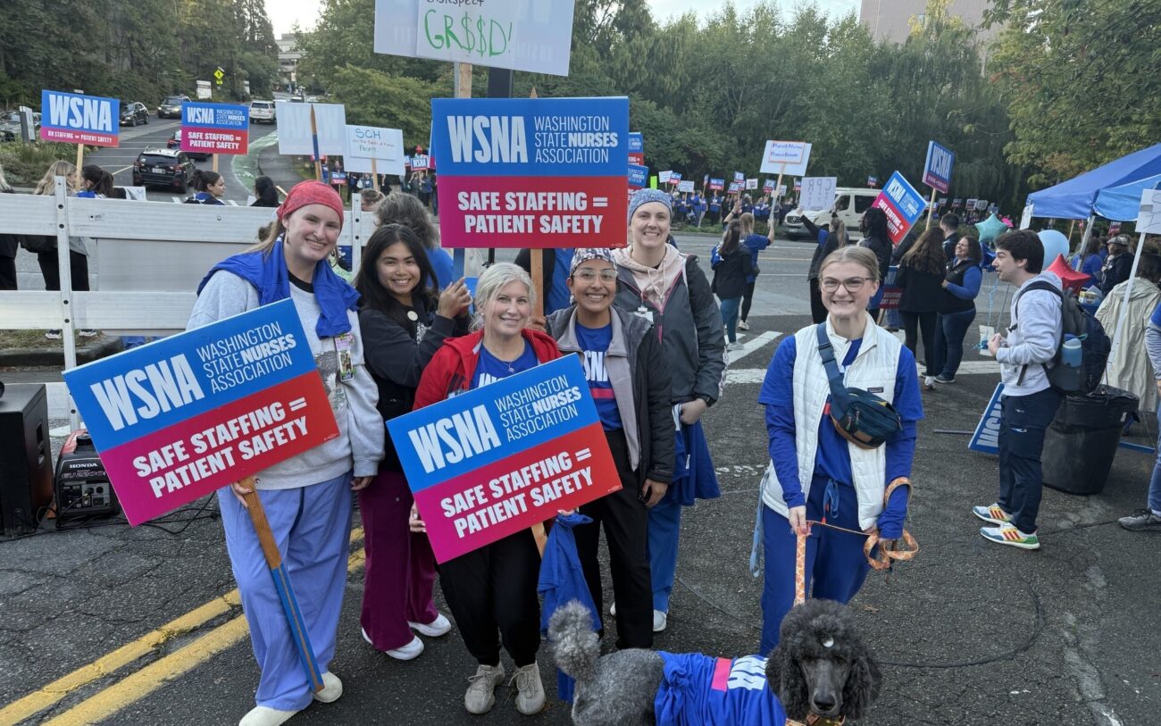 Sch group with signs