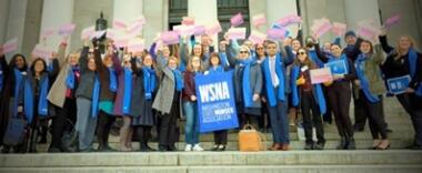 Lobby day on steps
