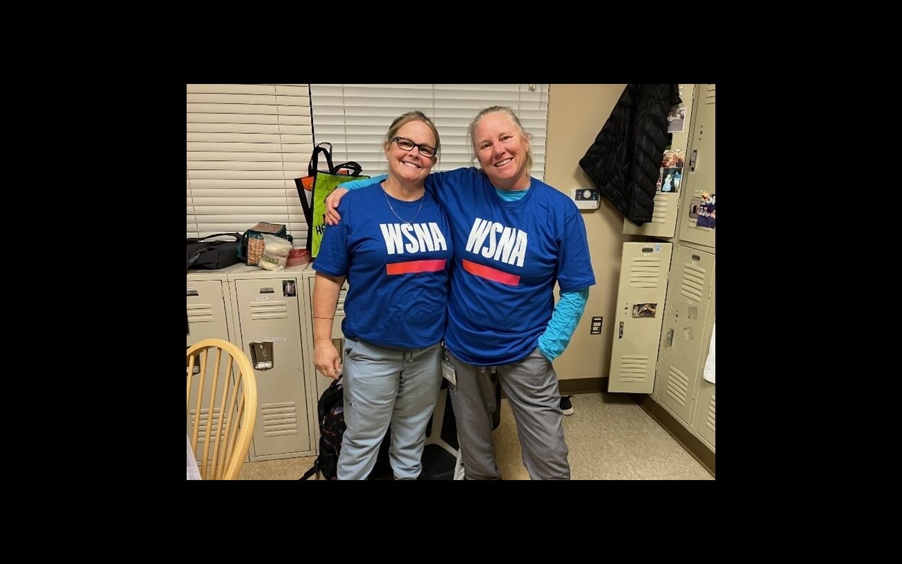 Jeanna Wilson and Kim Johnson