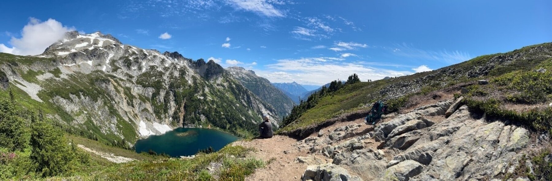Wenatchee mountains by Chris Gallup