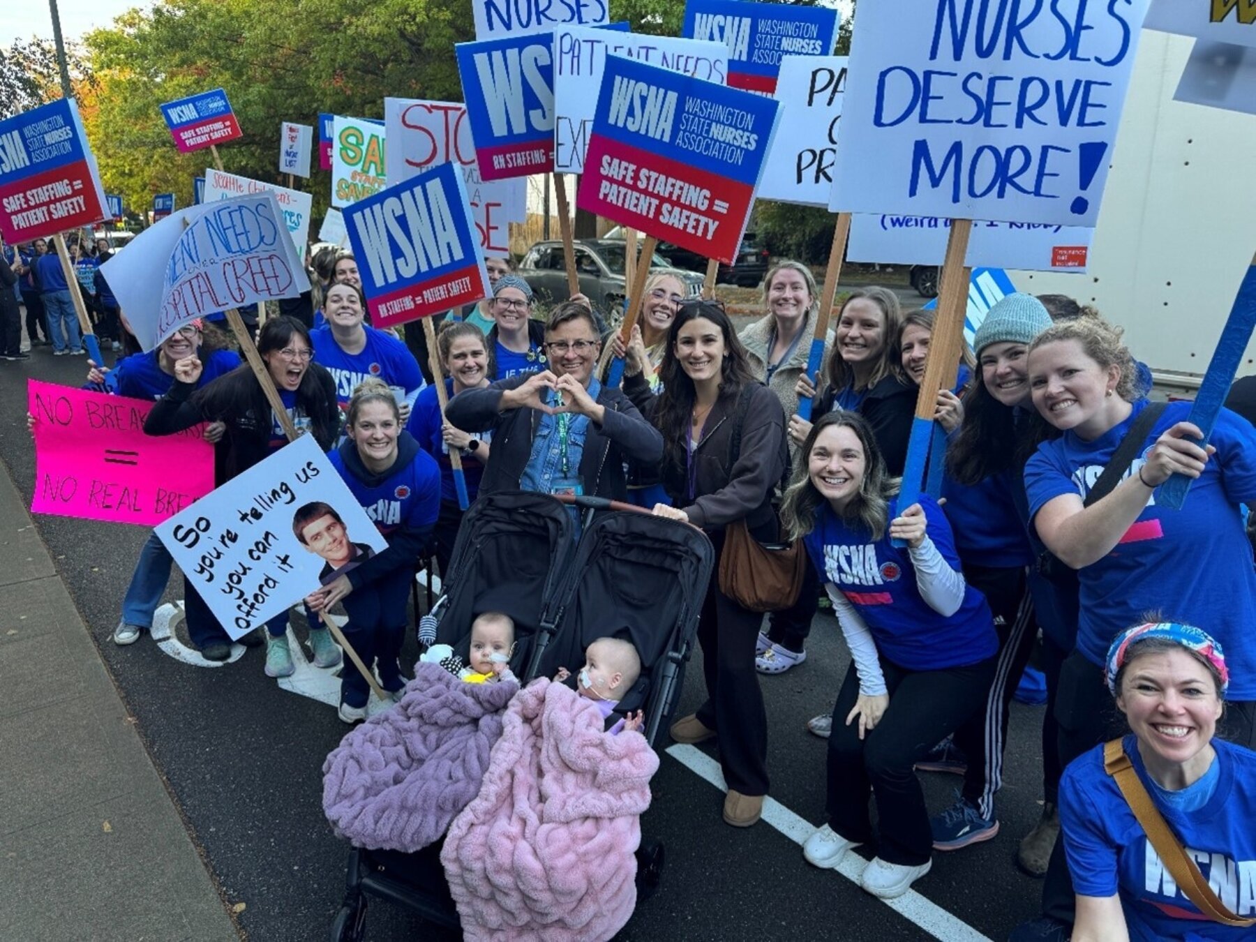 SCH info picket group