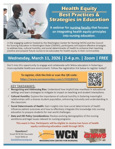2026 3 11 WCN CNEWS Health Equity Workshop Flyer Final