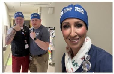 Union strong nurses