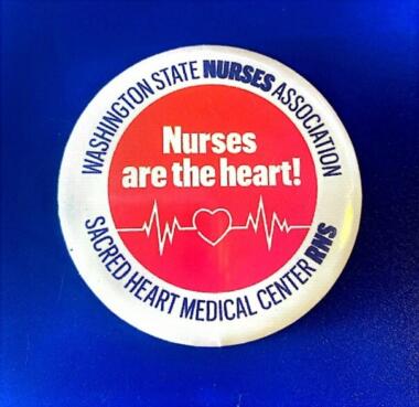 Nurses heart button