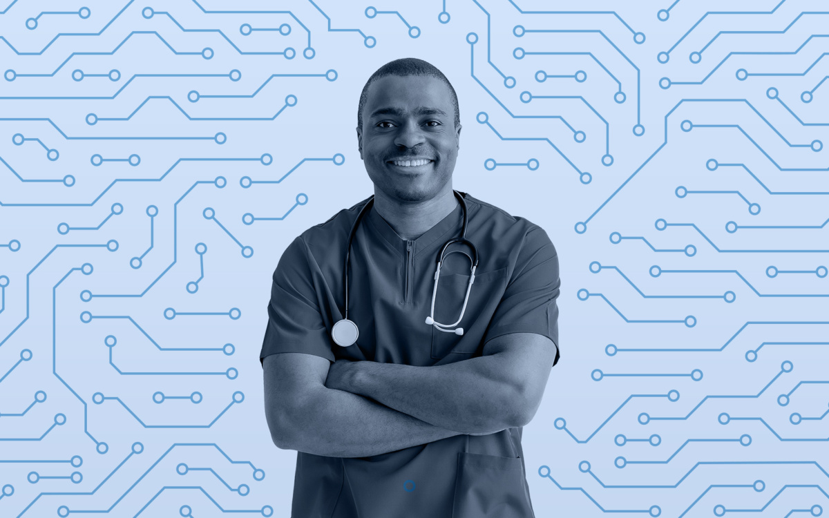 Illustration nurse ai