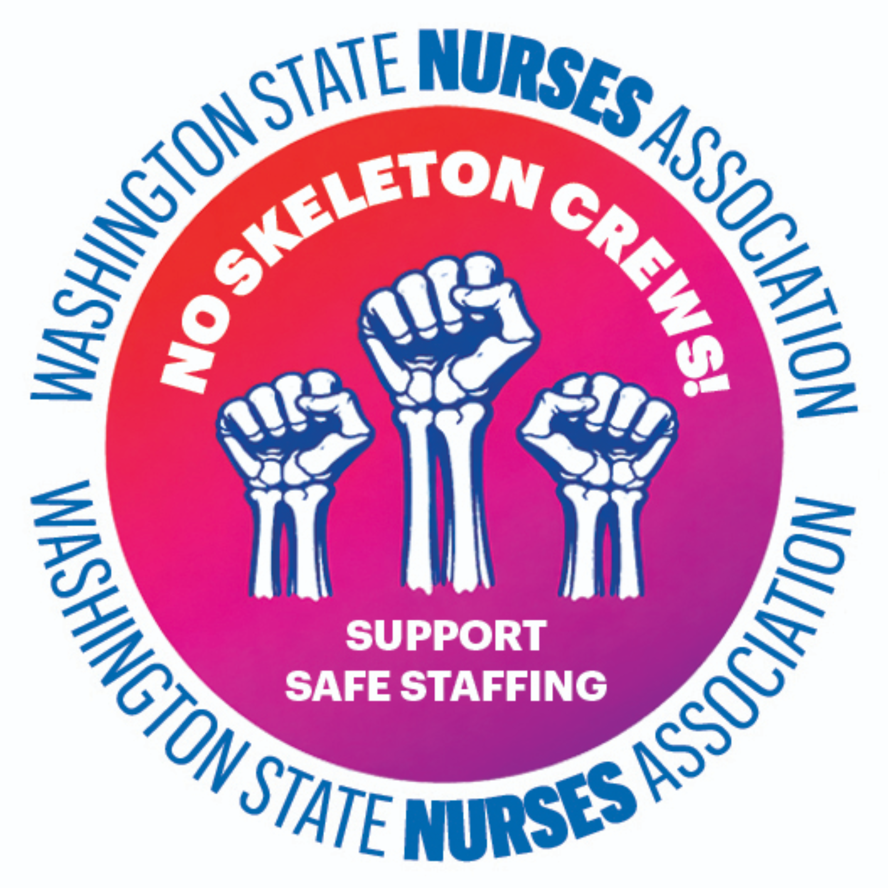 No Skeleton Crew sticker