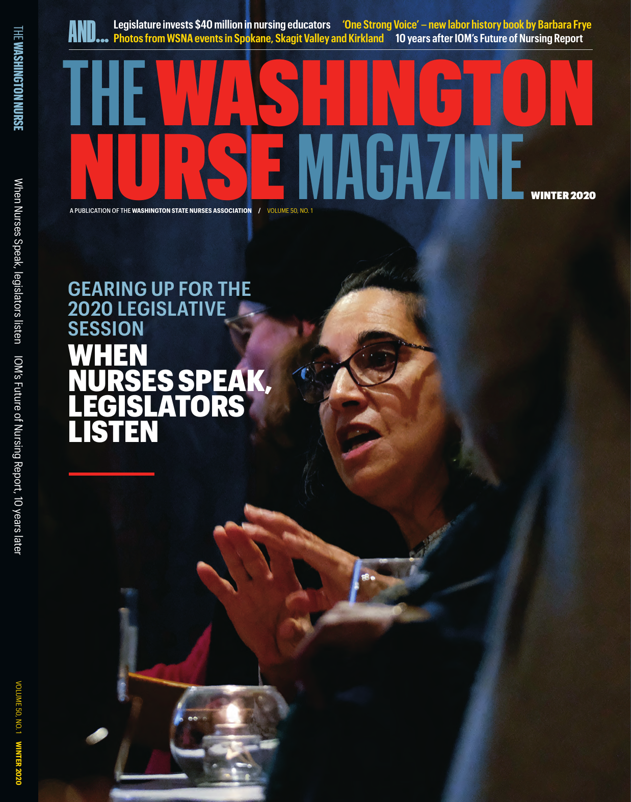 Cover of The Washington Nurse, Winter 2020