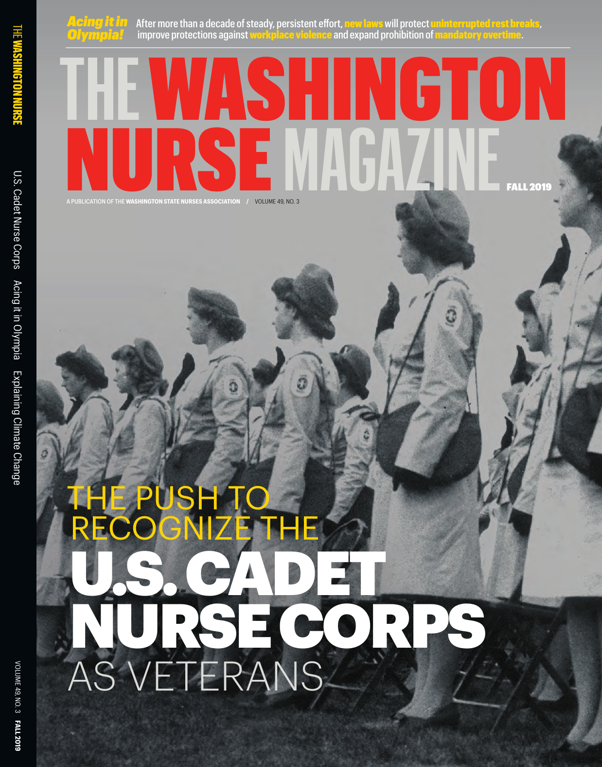 Cover of The Washington Nurse, Fall 2019