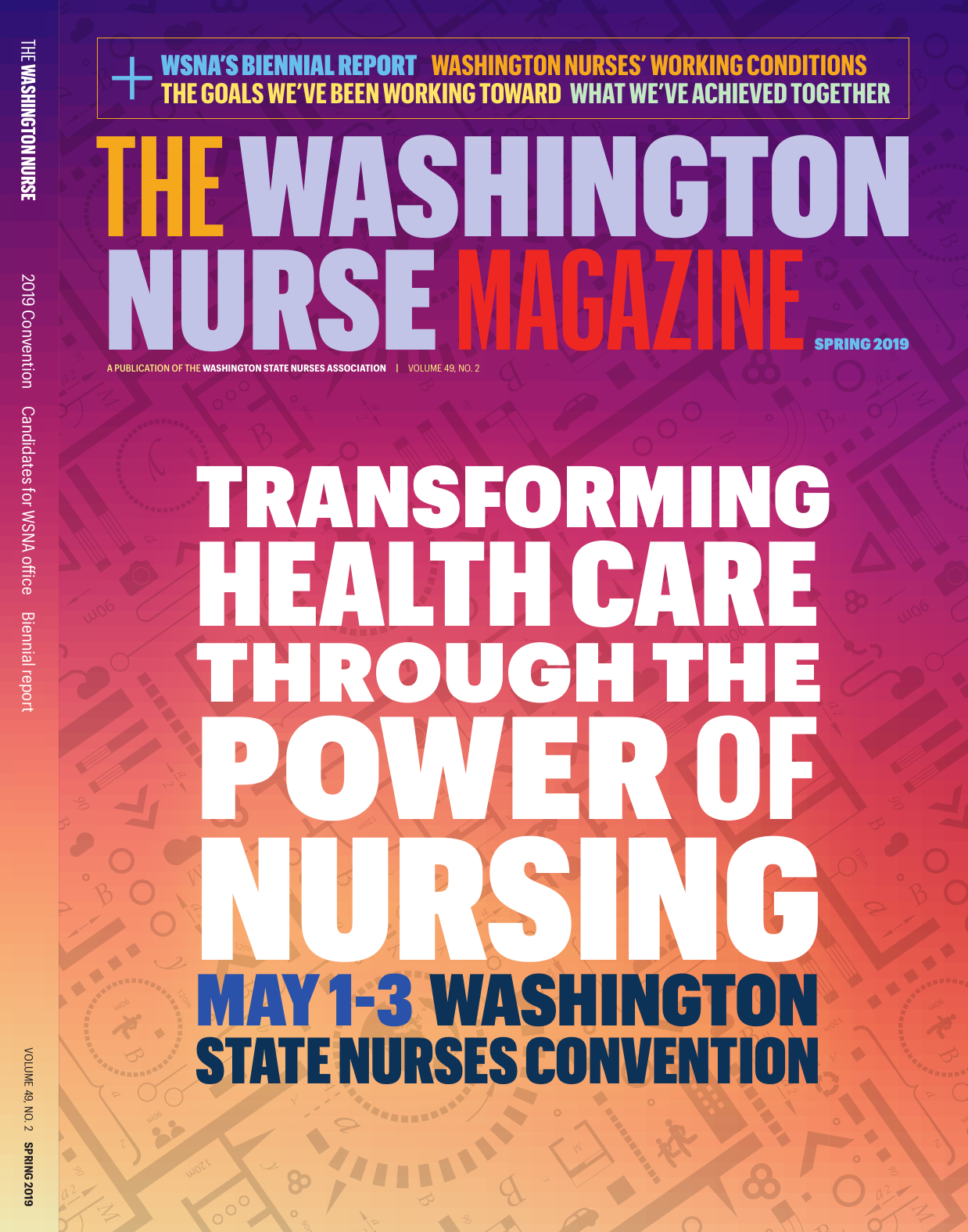 Cover of The Washington Nurse, Spring 2019