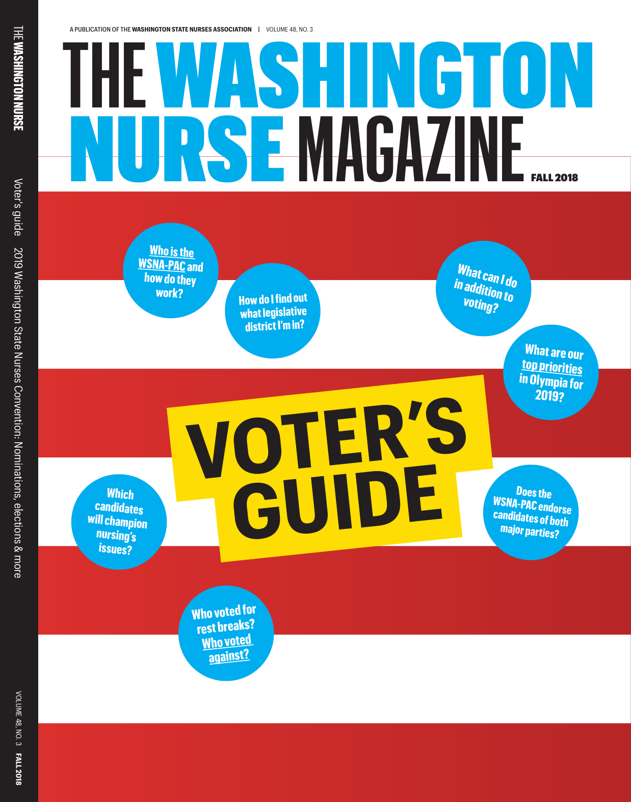 Cover of The Washington Nurse, Fall 2018
