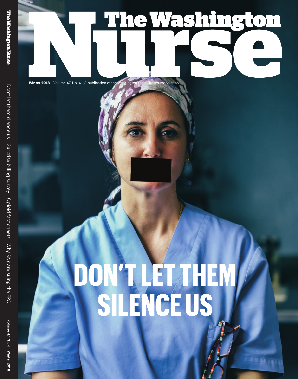 Cover of The Washington Nurse, Winter 2018