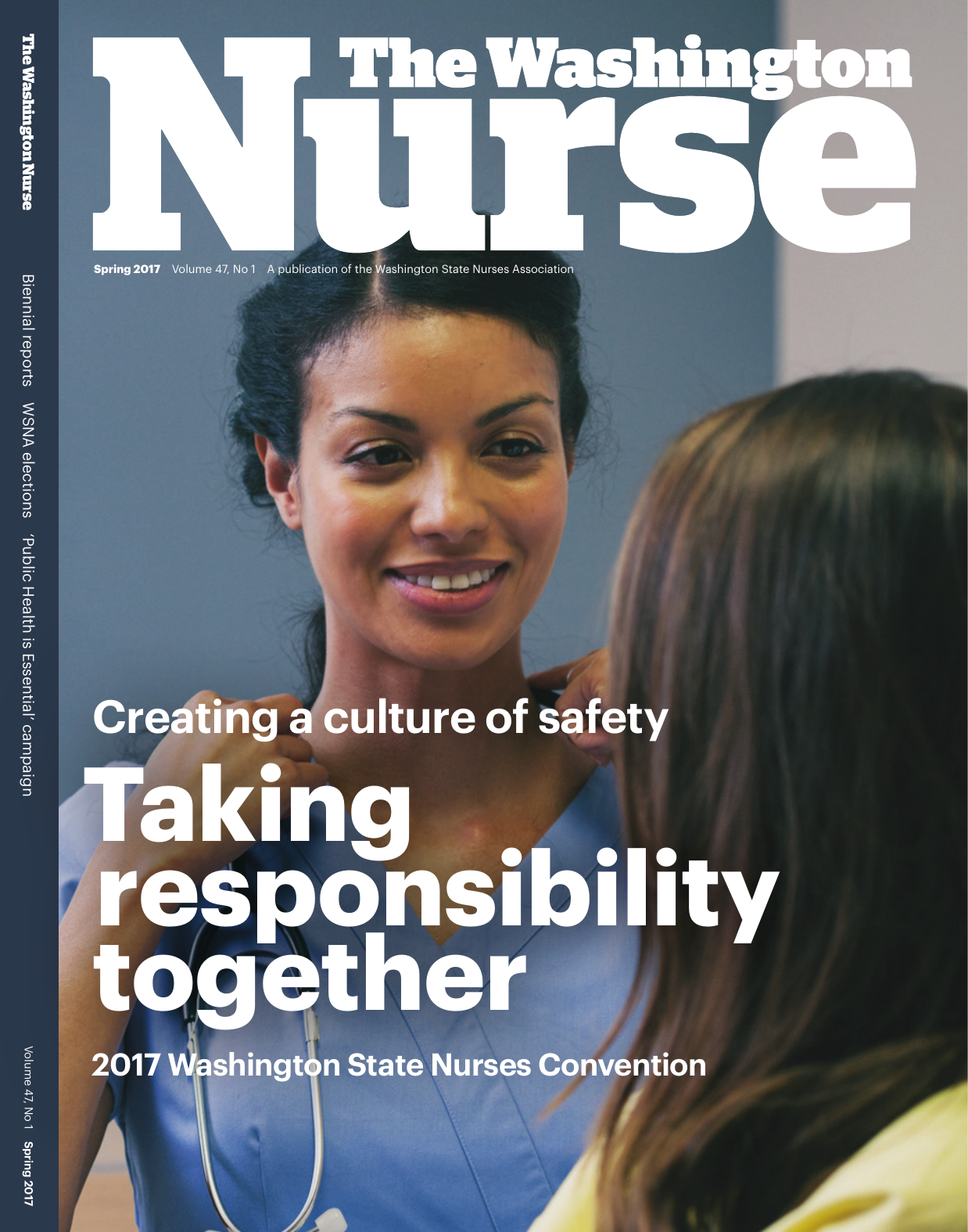 Cover of The Washington Nurse, Spring 2017