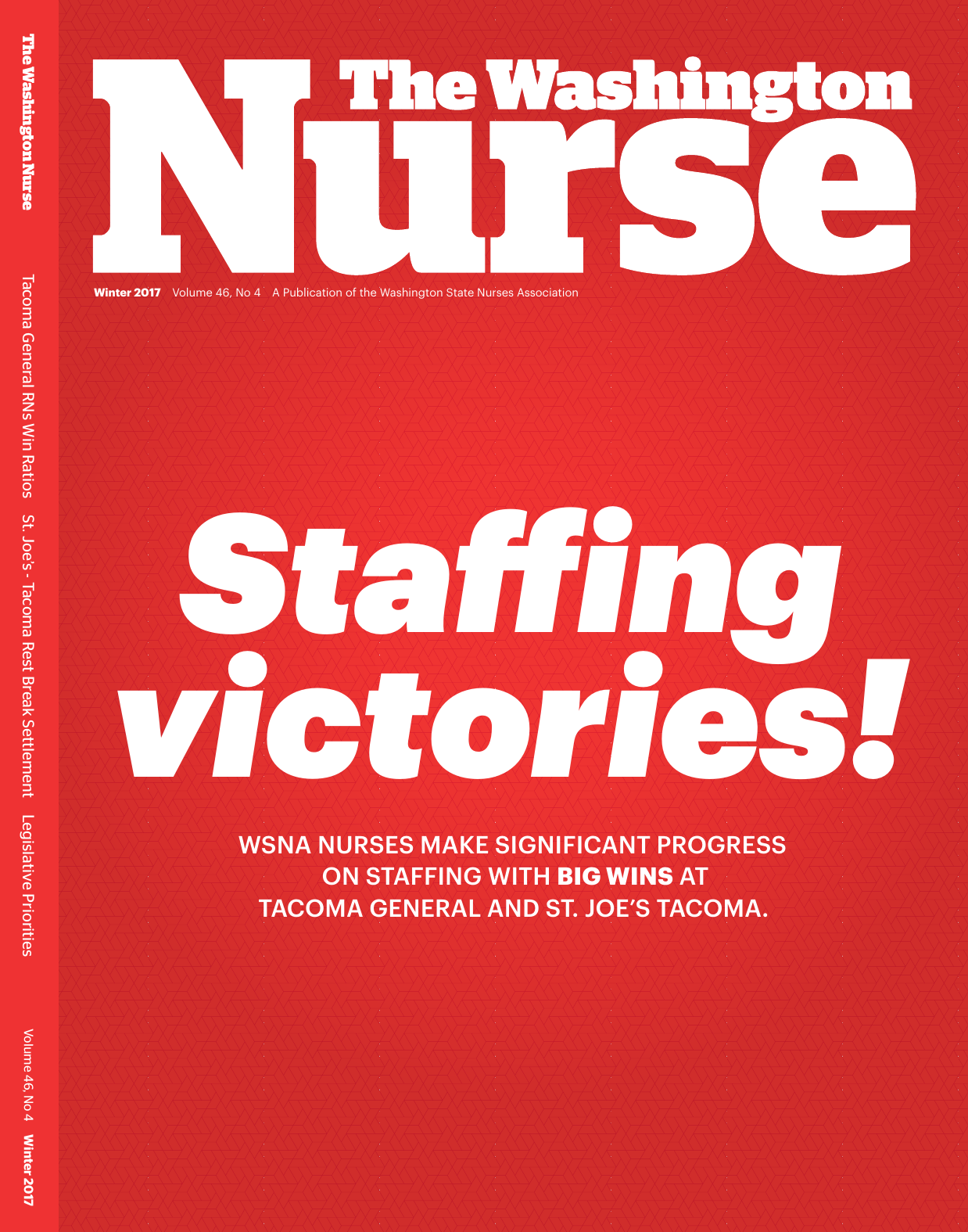 Cover of The Washington Nurse, Winter 2017